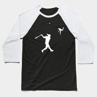 Long Ball Minimalist Batter Ball Baseball Hitter Home Run Baseball T-Shirt